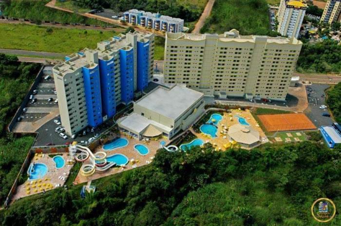 Hotel Golden Dolphin Resort - Flat No Decimo Andar Quarto Com Varanda Caldas Novas Exterior photo